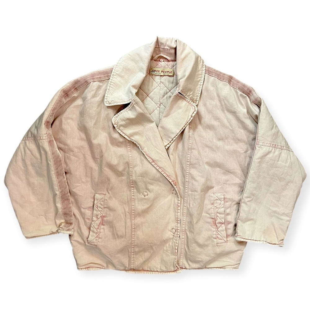 Lolo Denim Oversized Quilt Coat - Picture 2 of 15